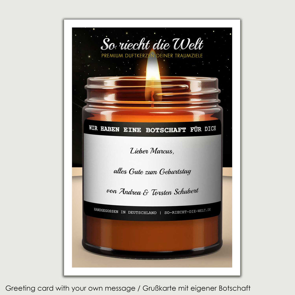 Salbei & Meersalz Kerze - Best Scents Edition