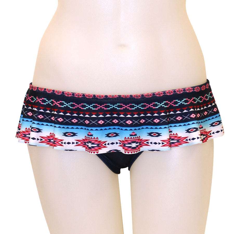 Loco Boutique Native Skirted Swim Bottom