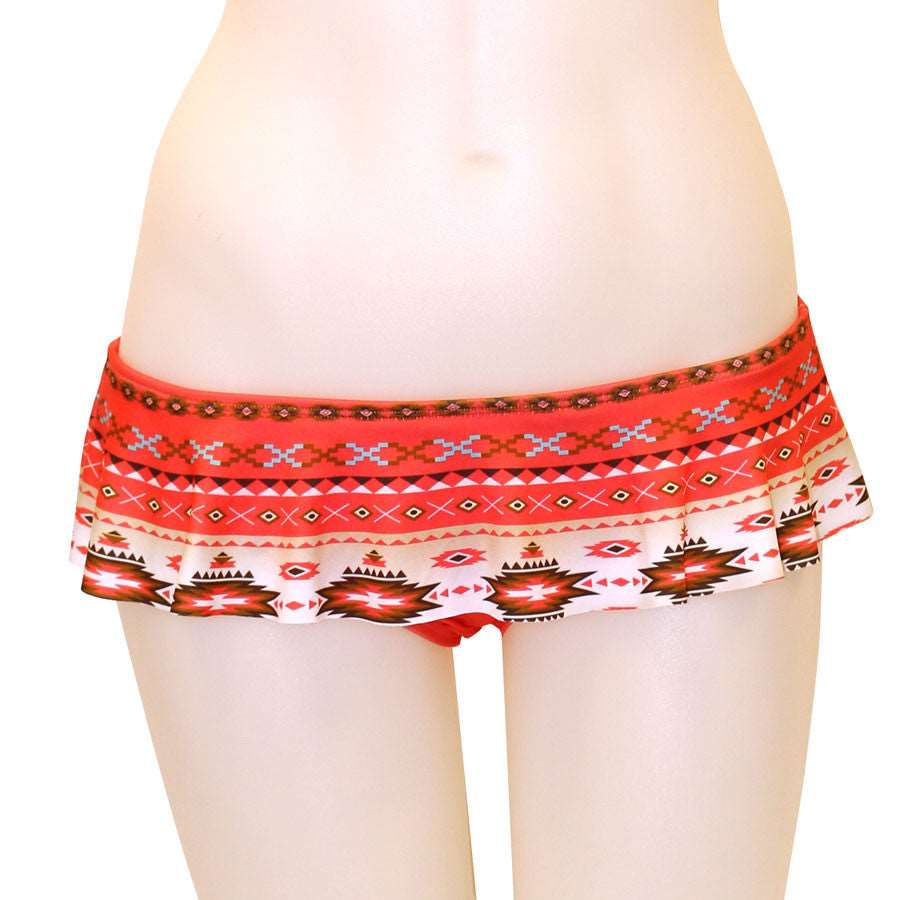 Loco Boutique Native Skirted Swim Bottom
