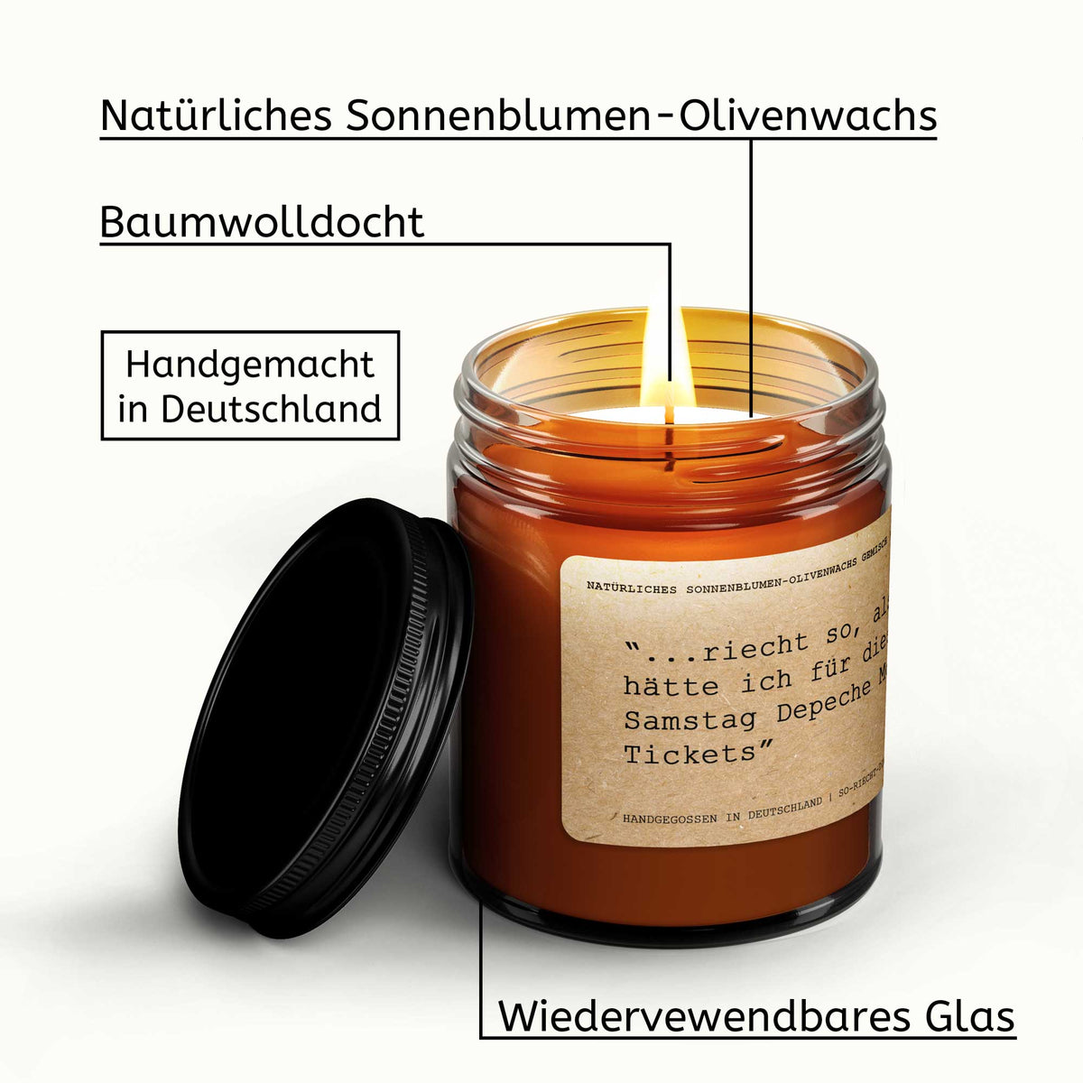 Salbei & Meersalz Kerze - Best Scents Edition
