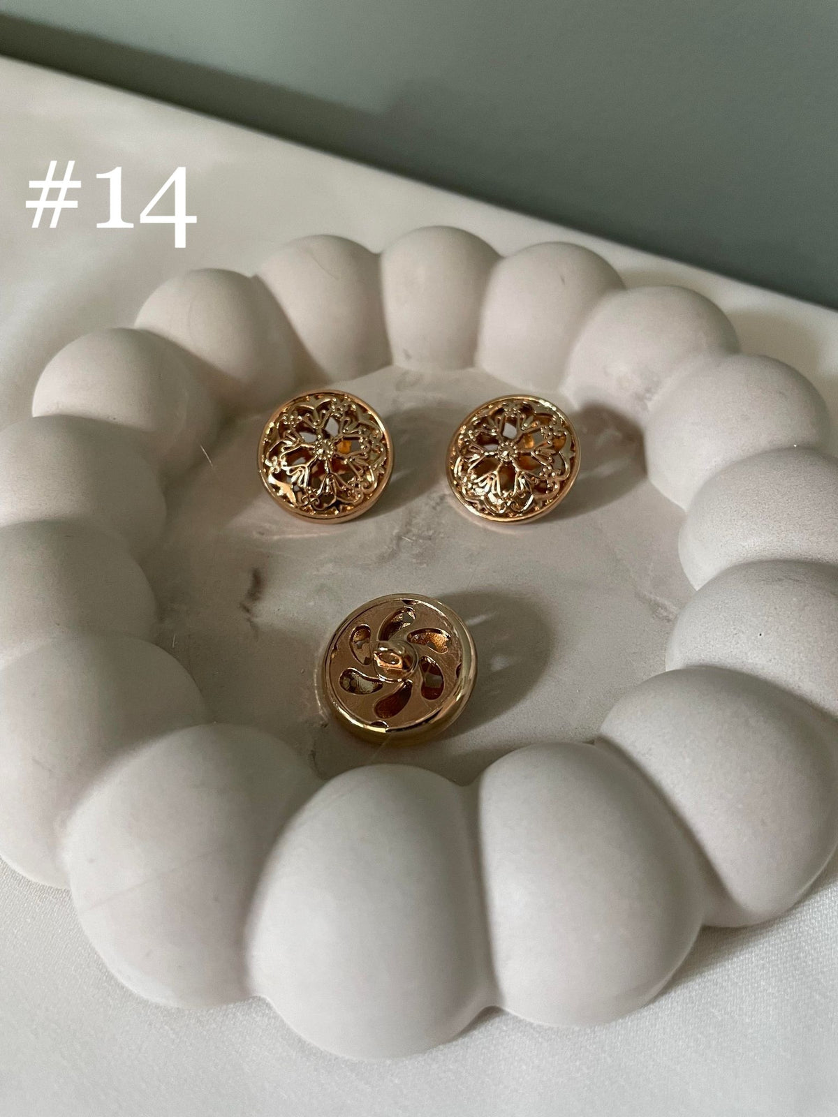 Gullrose (18mm)