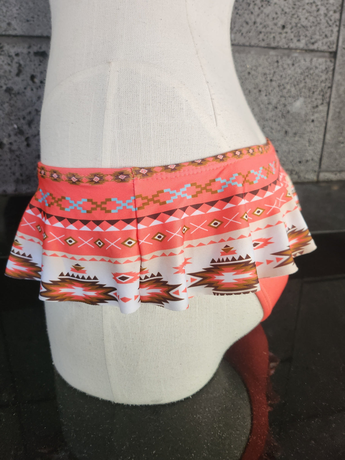 Loco Boutique Native Skirted Swim Bottom